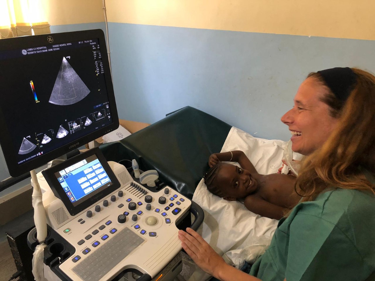 Campagna di Cardiologia Pediatrica a Lamu