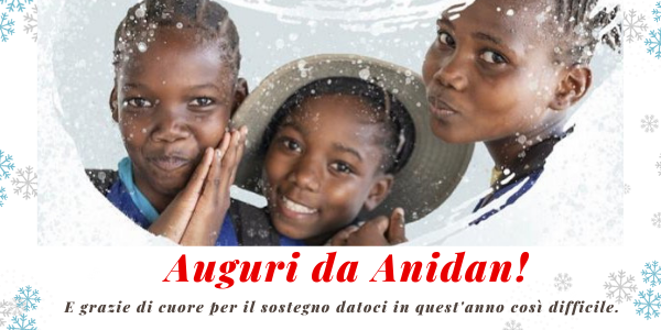 Auguri da Anidan! E grazie di cuore per il sostegno datoci in questo anno così difficile